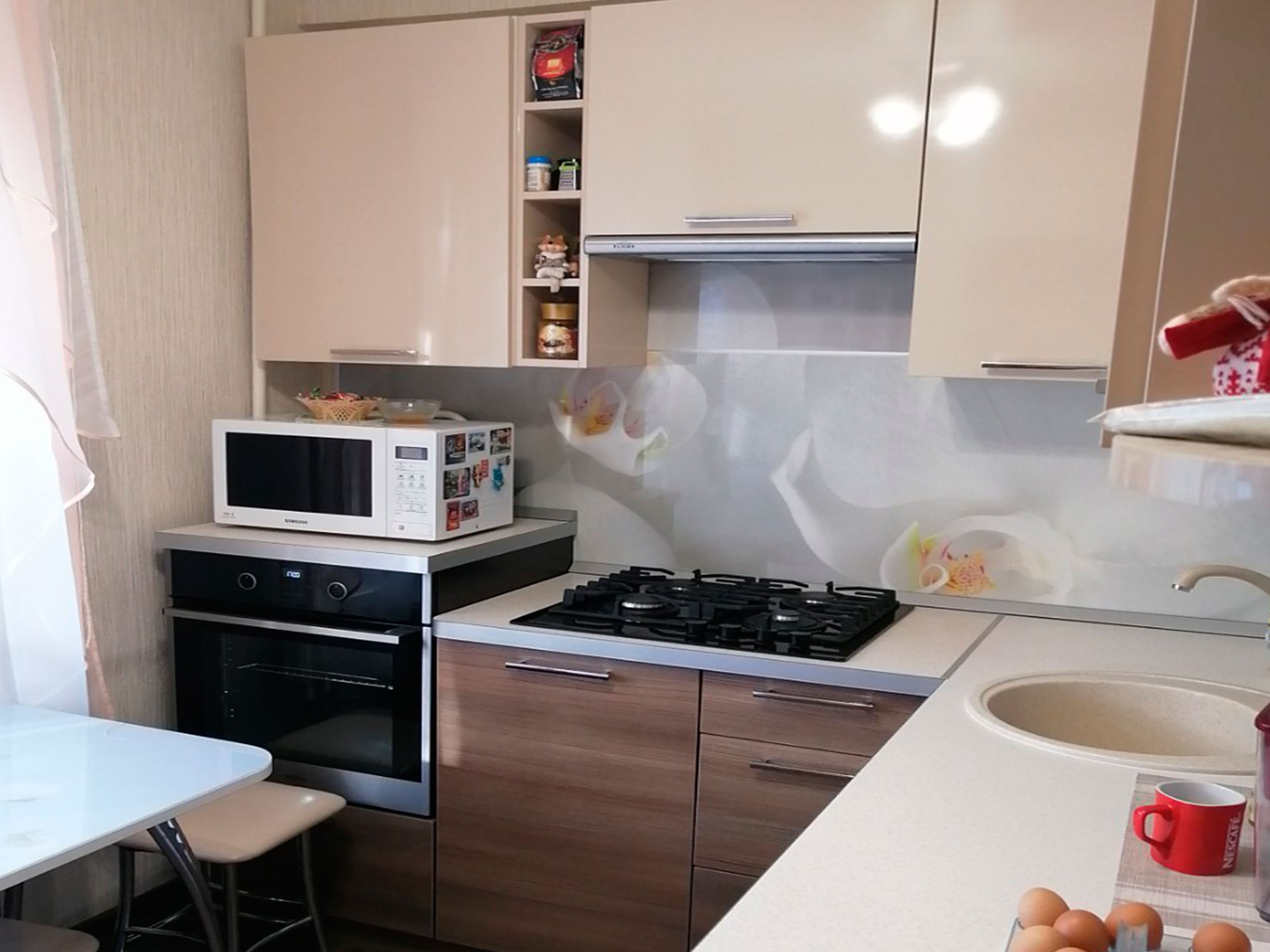 фото кухни прямой